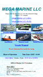 Mobile Screenshot of mega-marine.com